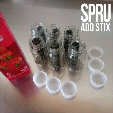 SPRU DIY Shot Bottle Kit – 6 Empty 100 ml Bottles