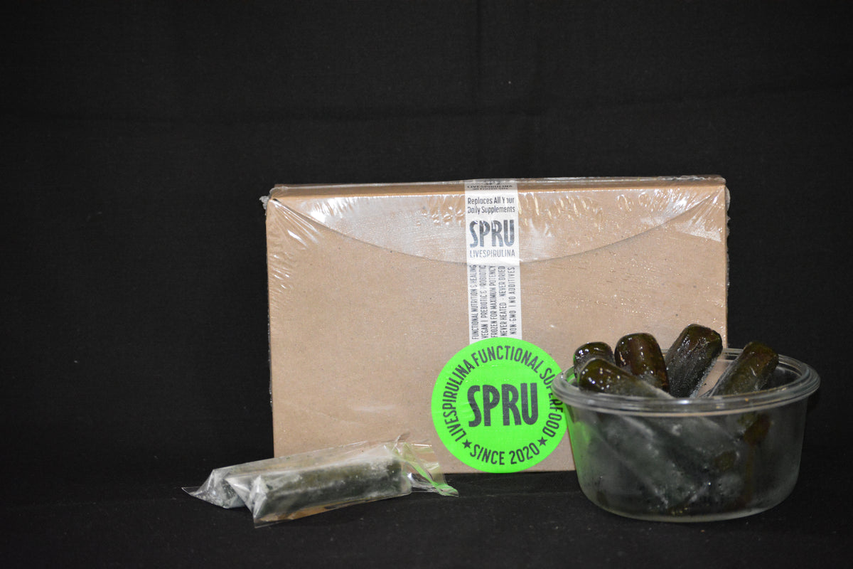 SPRU Live Spirulina Stix – 30 Pack