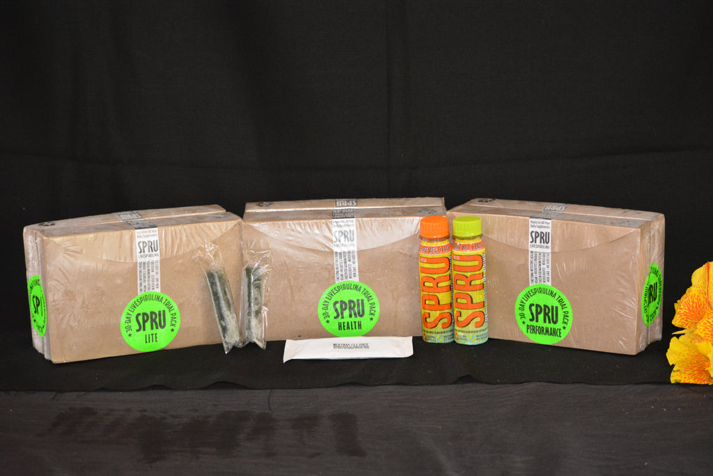 SPRU Live Spirulina 30-Day Starter Pack