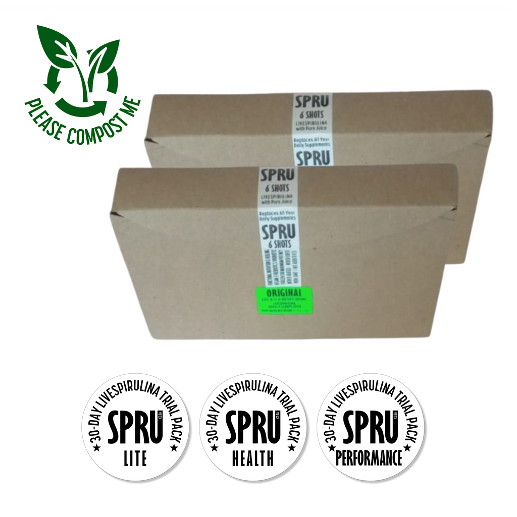 SPRU Live Spirulina 30-Day Starter Pack