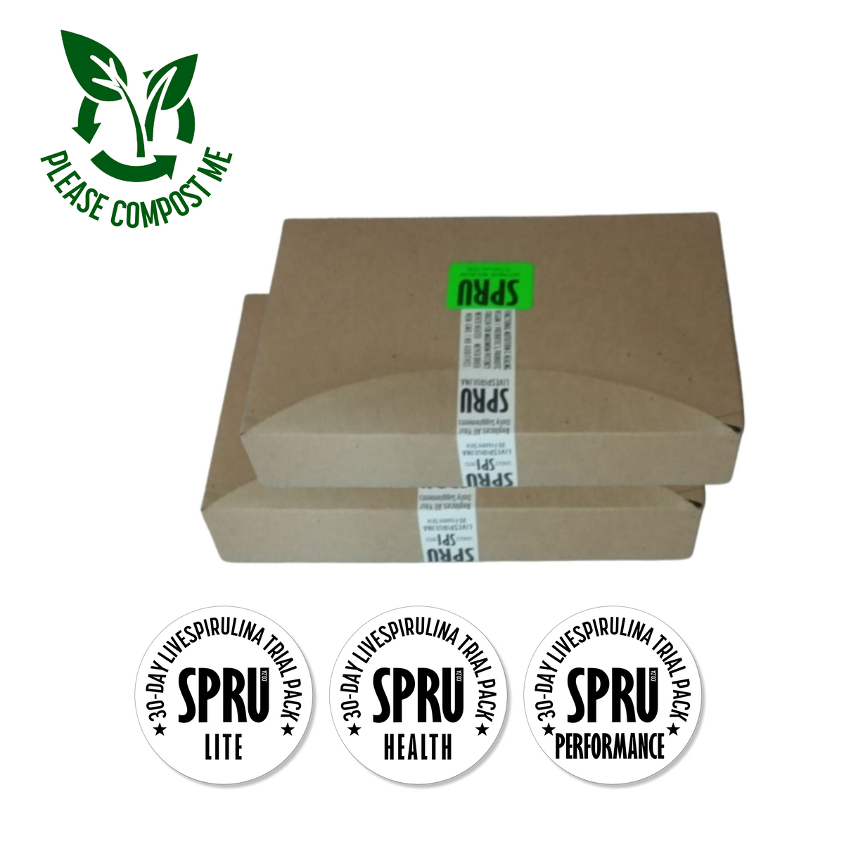 SPRU Live Spirulina 30-Day Starter Pack