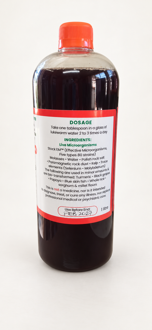 Lindros Solutions4 – Live Fermented EM Probiotic